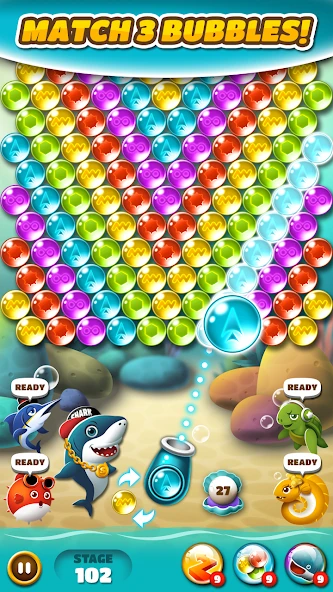 Bubble Shark & Friends screenshot 1