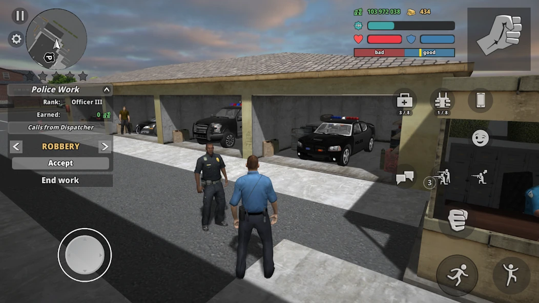 Police Cop Simulator. Gang War screenshot 3