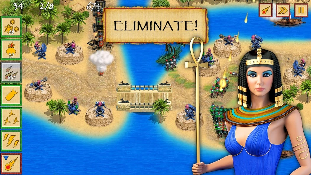 Defense of Egypt TD Premium screenshot 1