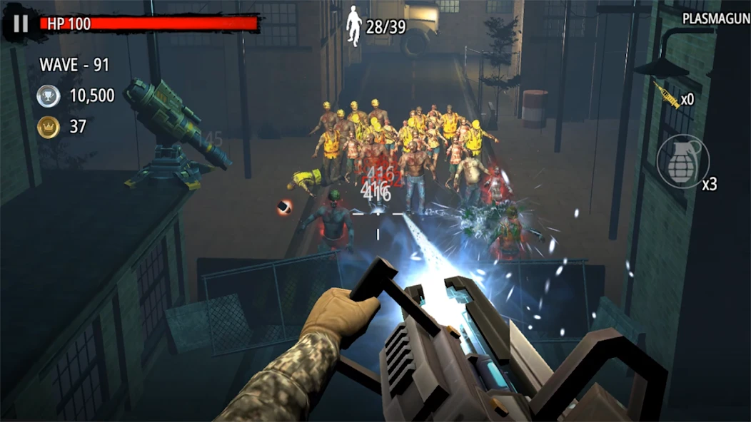 Zombie Hunter D-Day screenshot 4