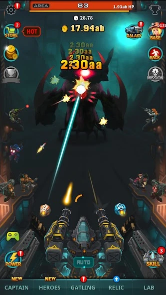 XTeam - SF Clicker RPG screenshot 5