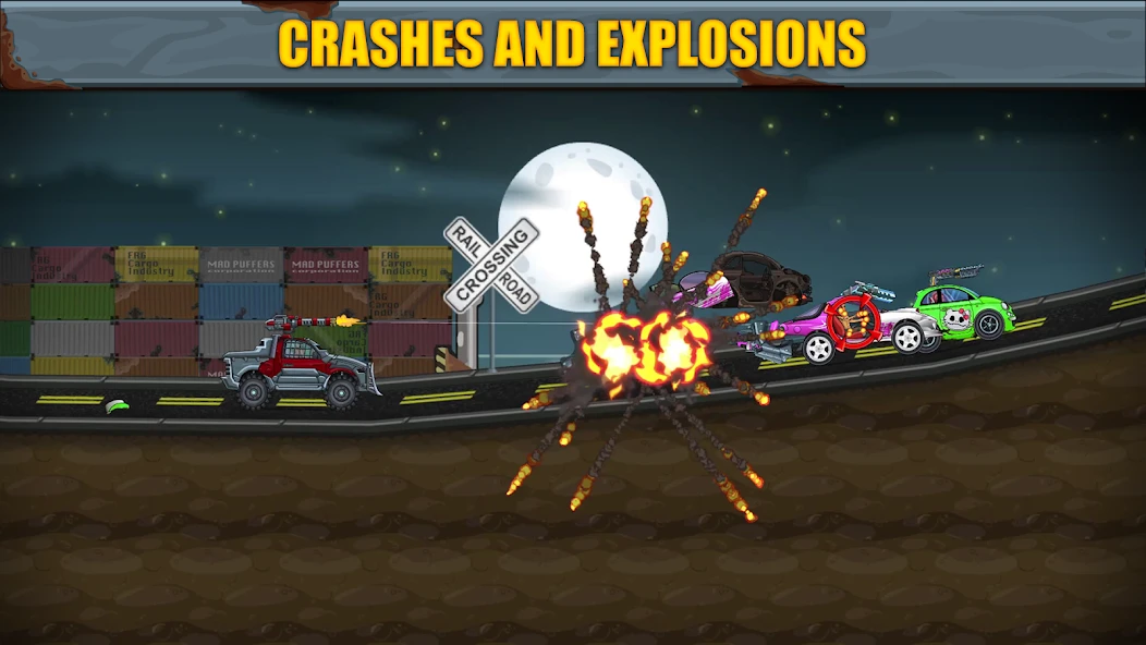Max Fury - Road Warrior: Car Smasher screenshot 4