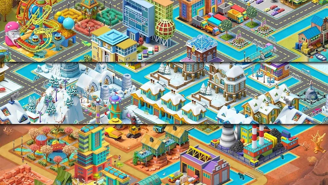 Town City - Village Building Sim Paradise Game screenshot 5