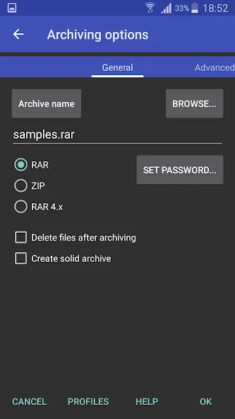RAR for Android APK screenshot 4
