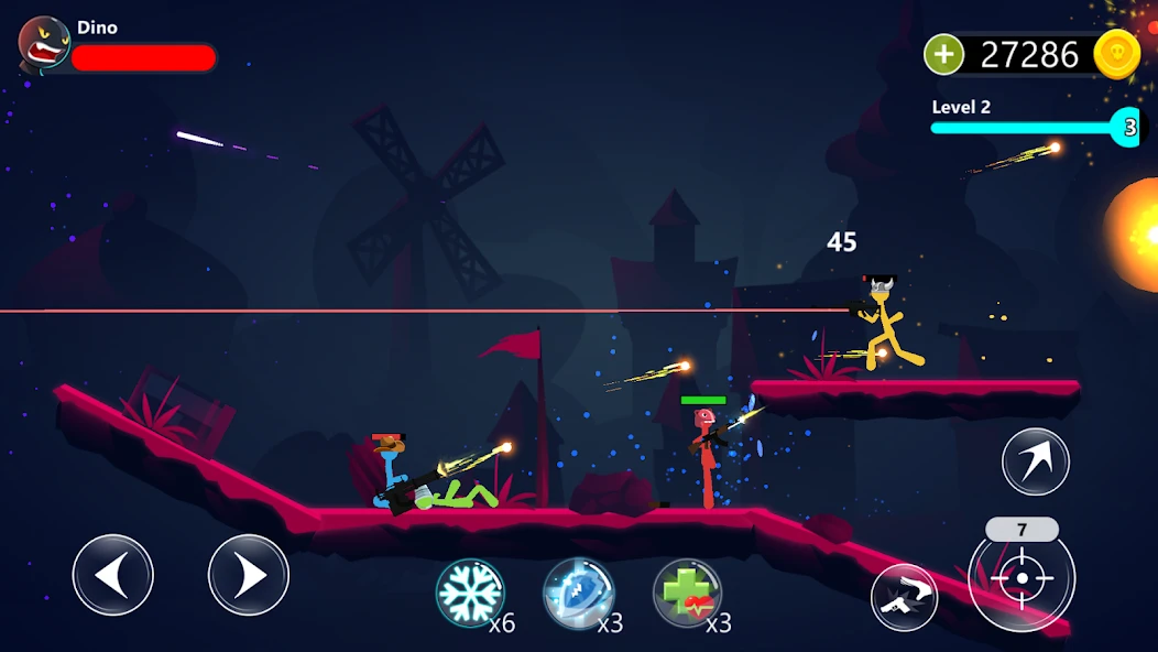 Stickman Fighter Infinity - Super Action Heroes screenshot 1