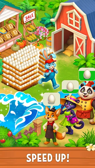 Farm Zoo: Happy Day in Animal Village and Pet City screenshot 5