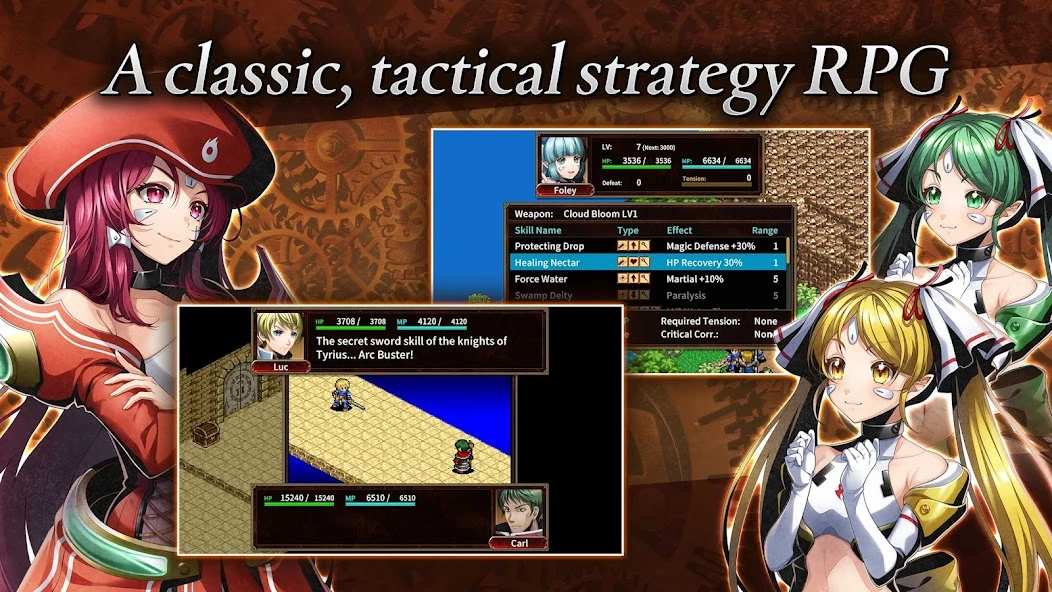 SRPG Eldgear APK screenshot 2