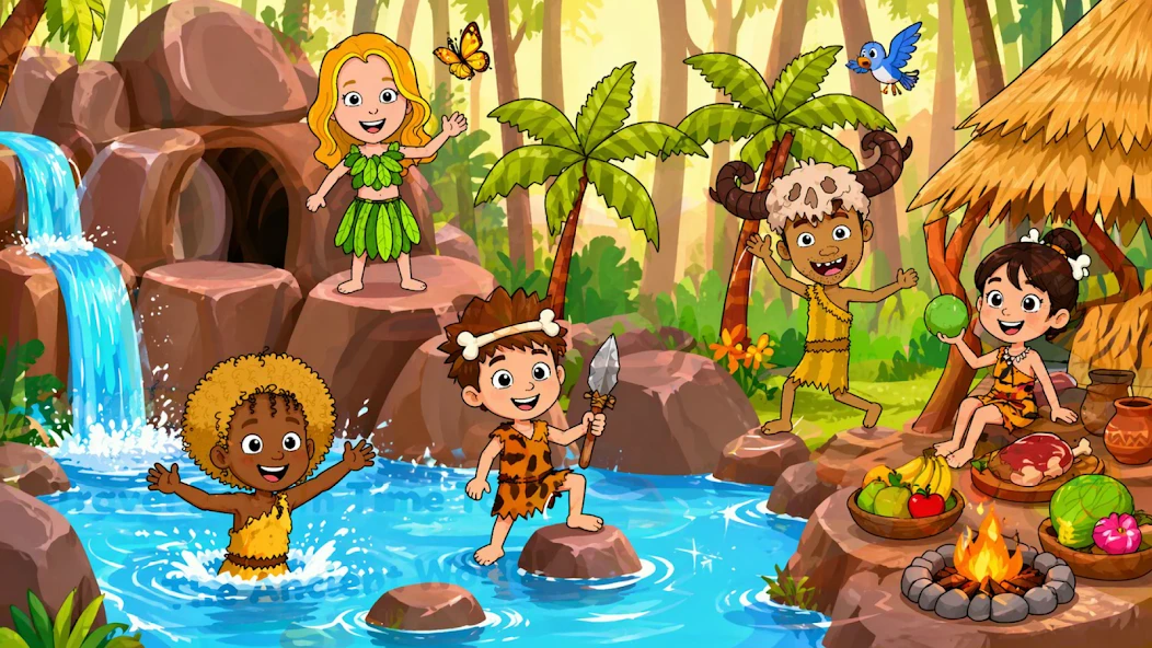 Tizi World: My Play Town, Dollhouse Games for Kids screenshot 2
