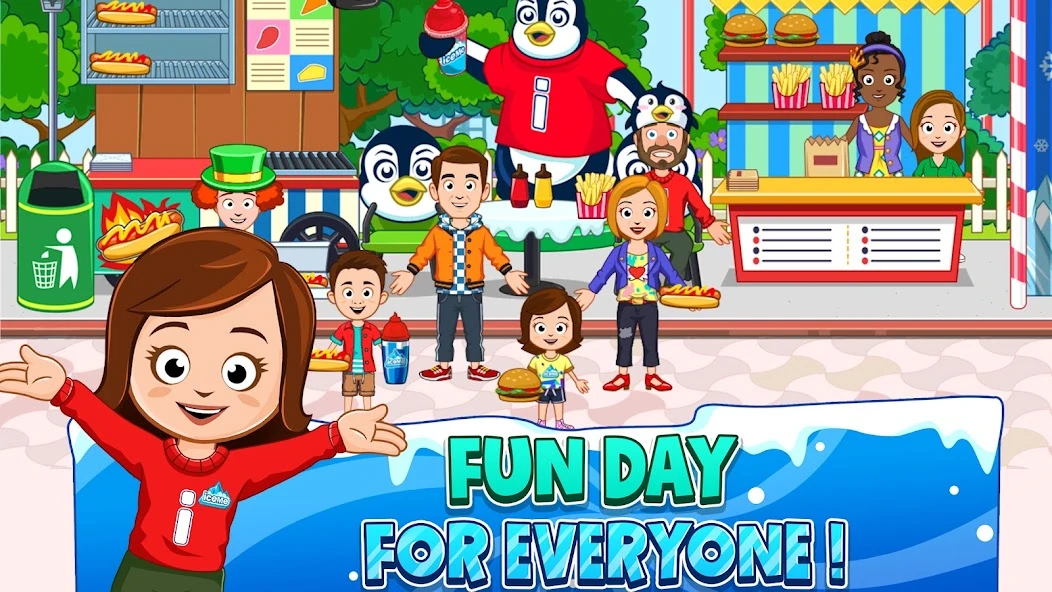 My Town : ICEME Amusement Park Free screenshot 4