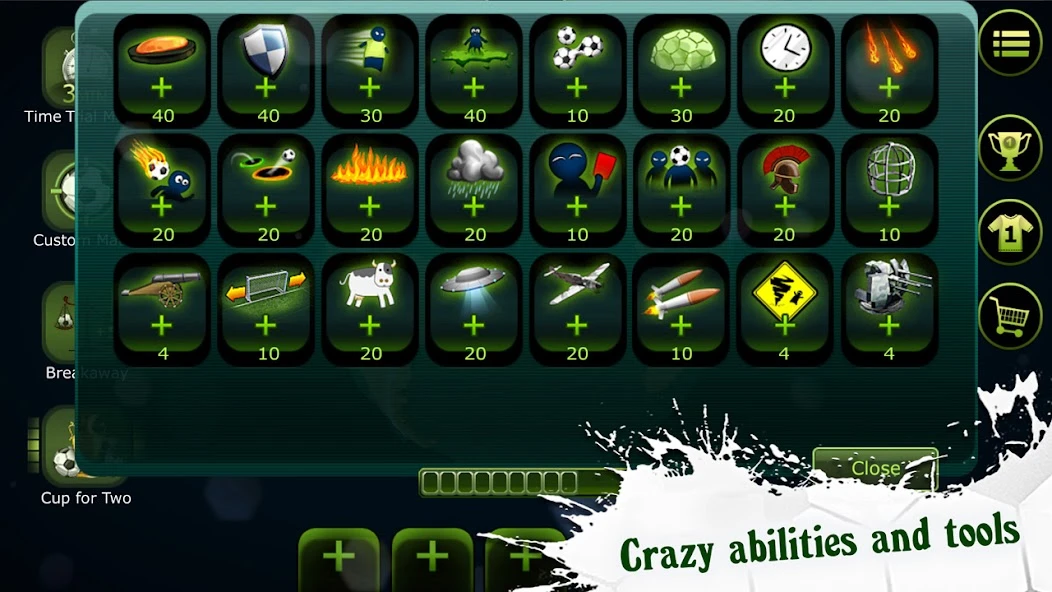 FootLOL: Crazy Soccer! Action Football game screenshot 2