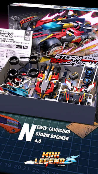 Mini Legend - Mini 4WD Simulation Racing Game! screenshot 1