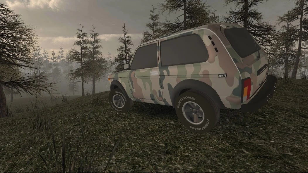 Forest Roads. Niva screenshot 5