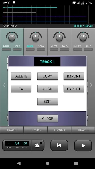 J4T Multitrack Recorder APK screenshot 5