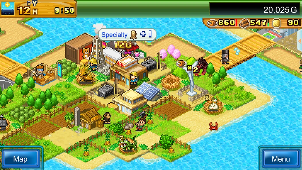 Beastie Bay DX APK screenshot 1