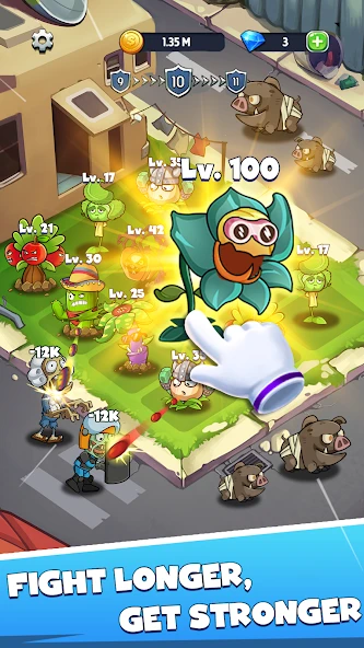 Merge Plants: Zombie Defense screenshot 4
