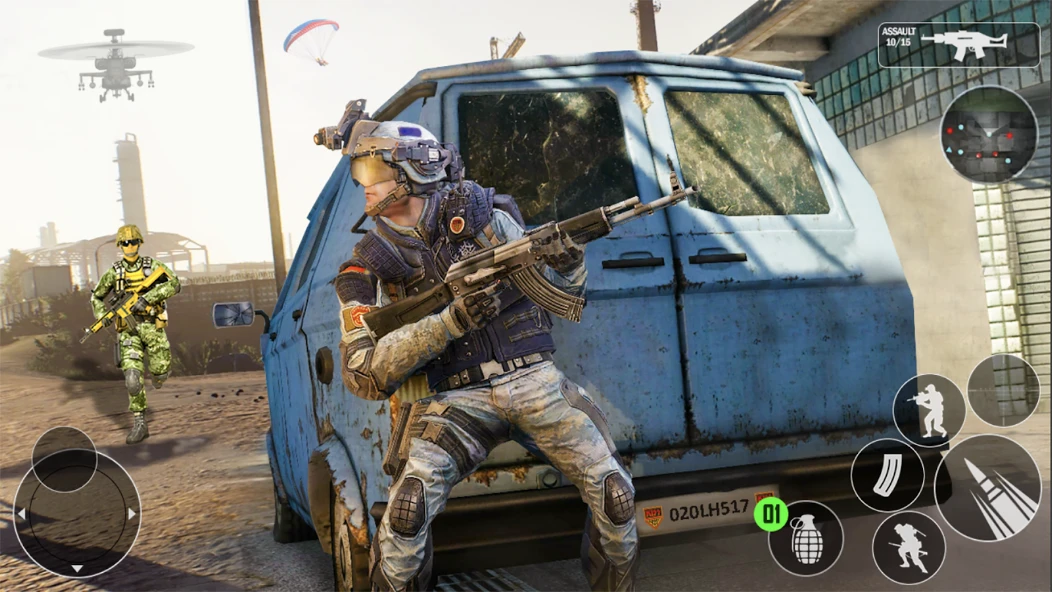 Modern Gun Strike OPS 2021 - FPS Shooting Games screenshot 2