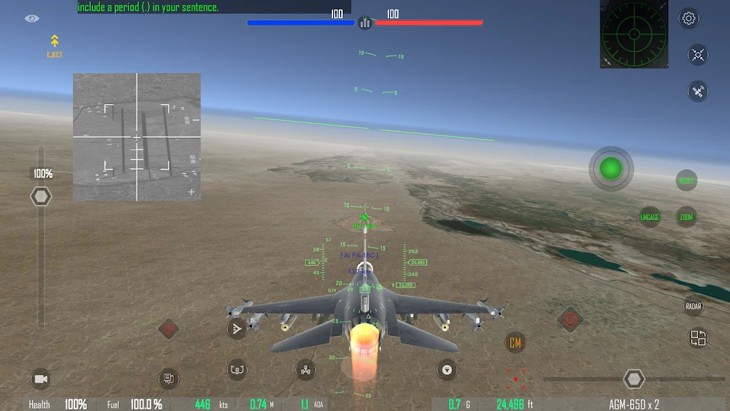 GS4: Realistic Air Combat APK screenshot 3
