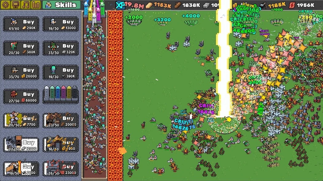 Zero Stress King: Idle Defense APK screenshot 1