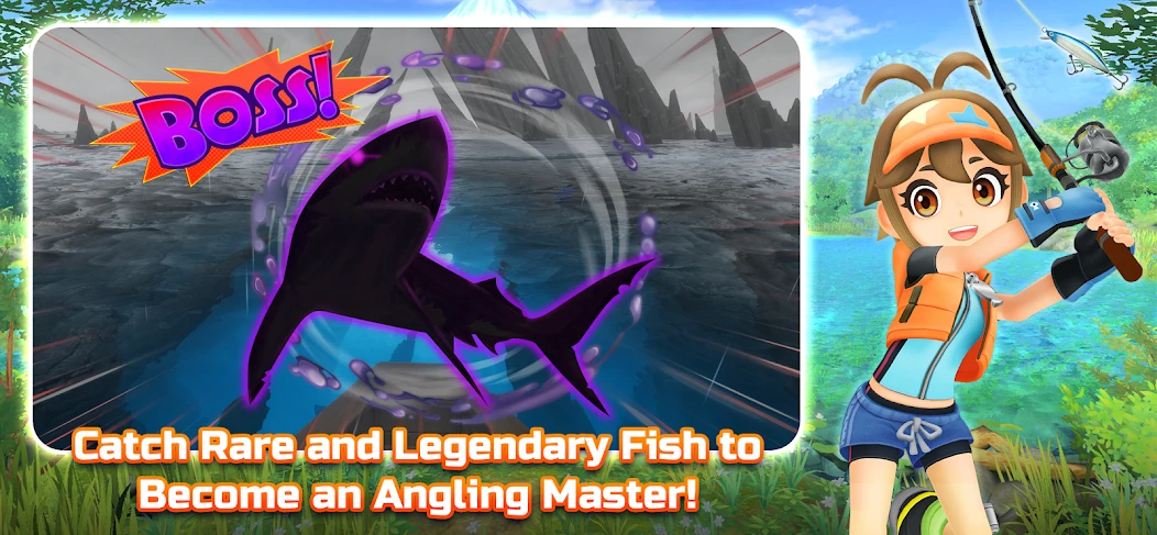Crunchyroll: Fishing Star WT screenshot 5