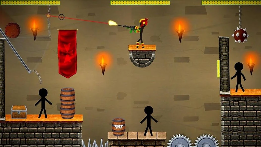 Stickman vs Stickman : Shotgun Shooting screenshot 1