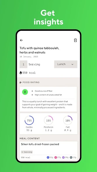 Lifesum: Calorie Tracker APK screenshot 4