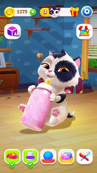 My Cat - Virtual Pet | Tamagotchi kitten simulator screenshot 2