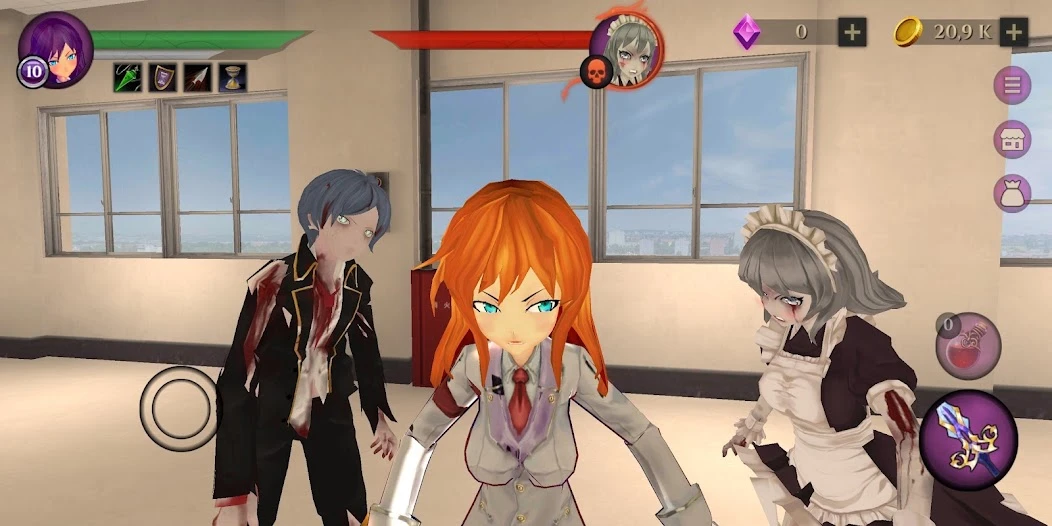 Anime High School Zombie Simulator screenshot 5