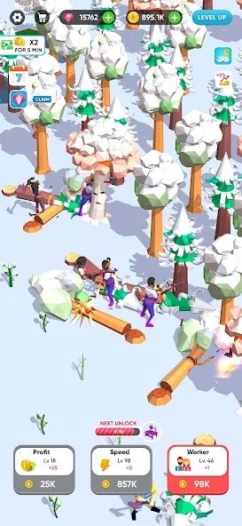 Idle Lumber Mill screenshot 4