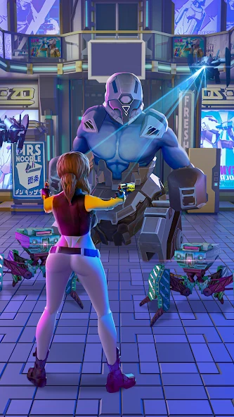 Cyberpunk Hero: Epic Roguelike screenshot 1