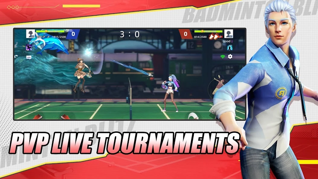 Badminton Blitz - Free PVP Online Sports Game screenshot 4