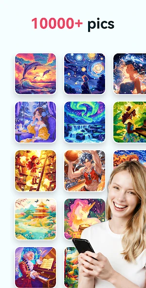 No.Pix - Color by Number, Pixel Art Coloring Book screenshot 3