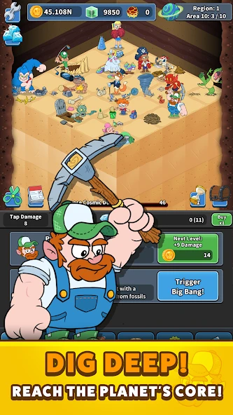 Tap Tap Dig 2: Idle Mine Sim screenshot 2