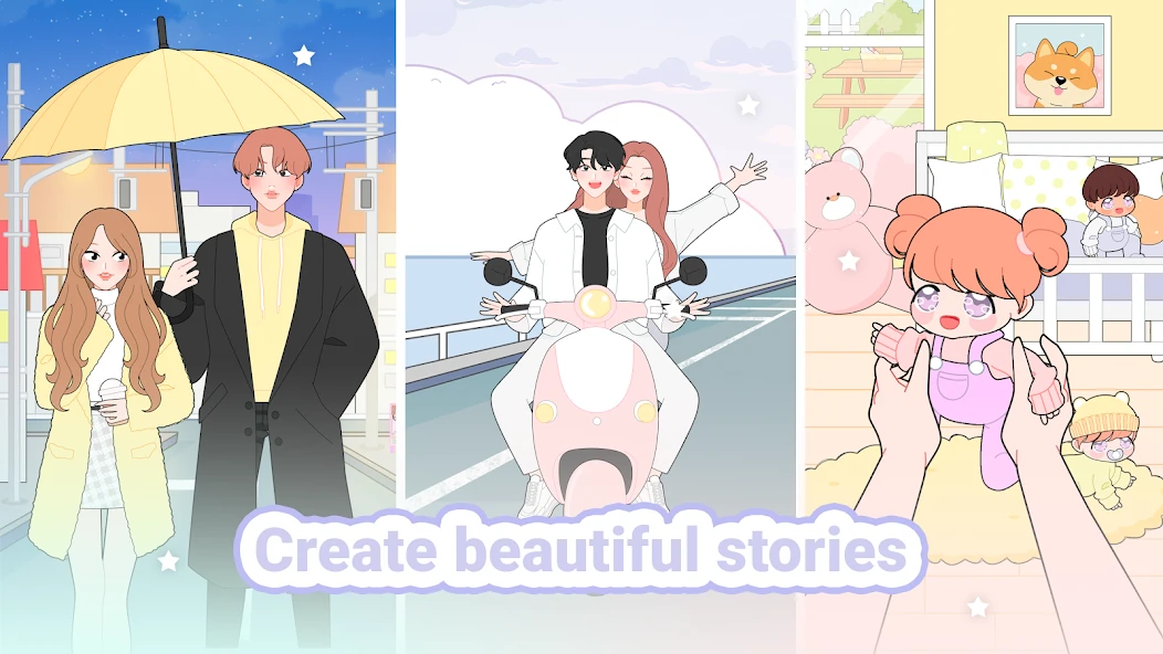 Shining Star Idol Dress Up APK screenshot 1