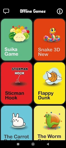 Offline Games APK screenshot 1
