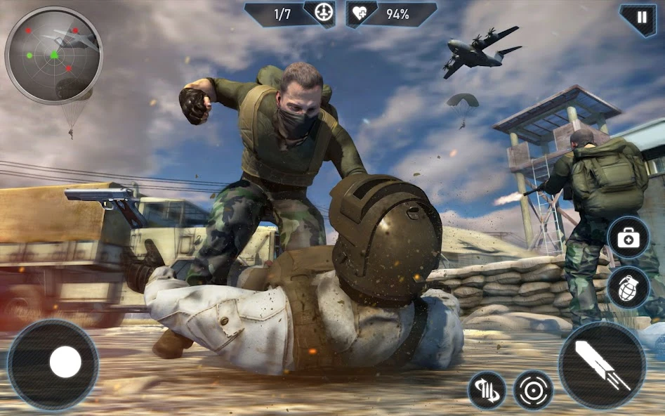 Modern FPS Combat Mission - Counter Terrorist Game screenshot 1