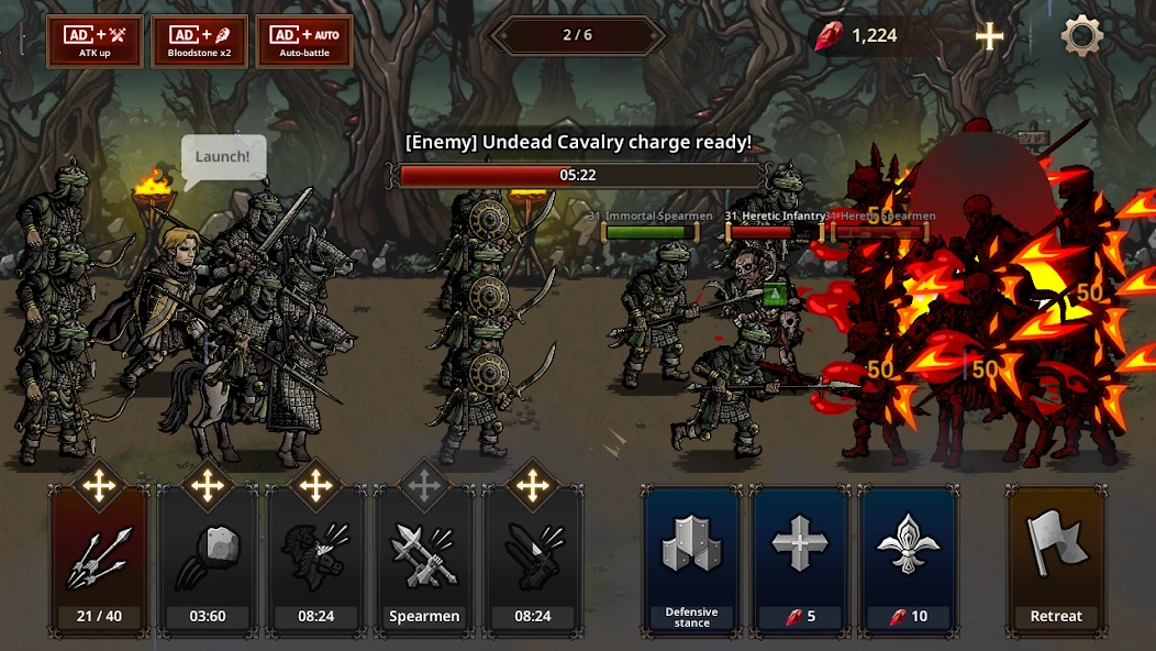 King's Blood: The Defense screenshot 3