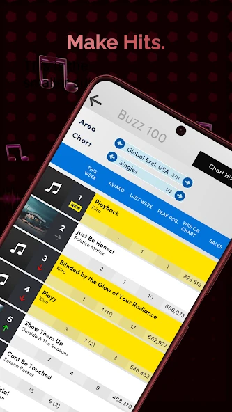 Music Wars Rockstar Rapper Sim APK screenshot 4