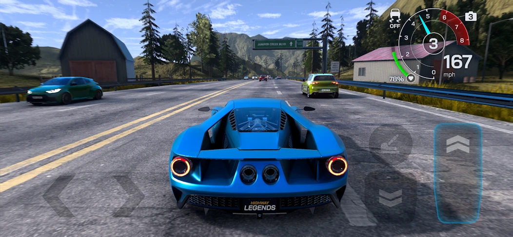 Highway Legends: Car Racing 3D APK screenshot 5