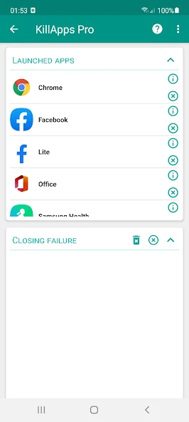 KillApps – Close all apps running APK screenshot 2