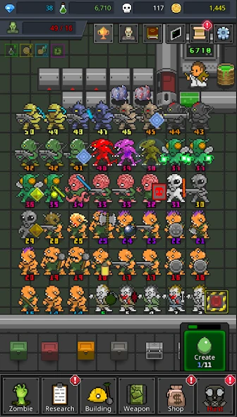 Grow Zombie VIP - Merge Zombies screenshot 3