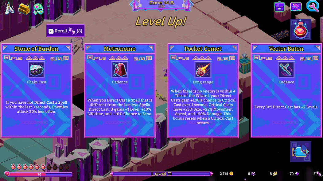 Neon Spellstorm APK screenshot 3