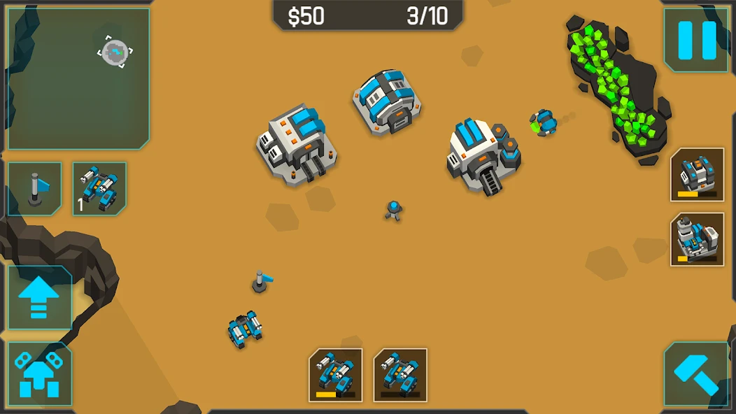 MechCom 3 – 3D RTS APK screenshot 1