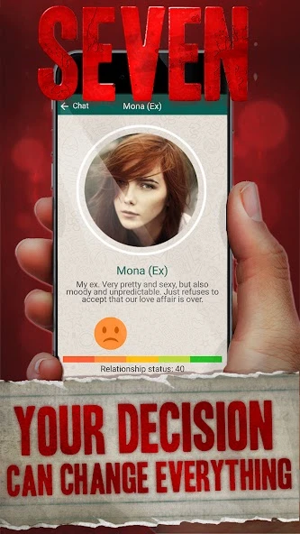 Seven - Deadly Revelation - Horror Chat Adventure screenshot 2