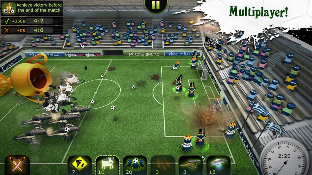 FootLOL: Crazy Soccer! Action Football game screenshot 3