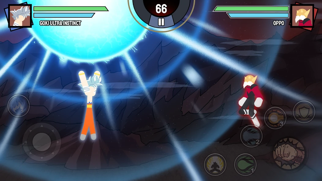 Stickman Warriors - Super Dragon Shadow Fight screenshot 4