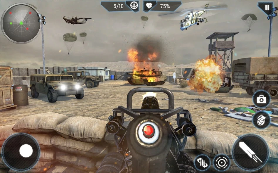 Modern FPS Combat Mission - Counter Terrorist Game screenshot 4