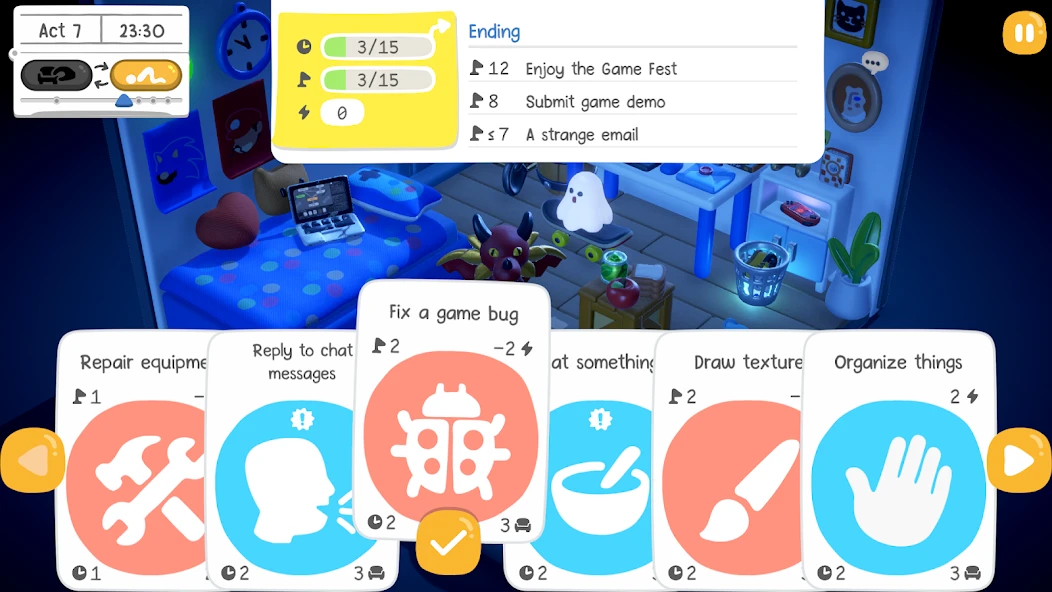 Exhausted Man APK screenshot 3
