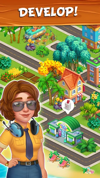 Cartoon city: Farm to village screenshot 1