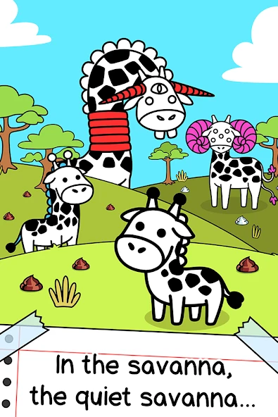 Giraffe Evolution - Clicker screenshot 1