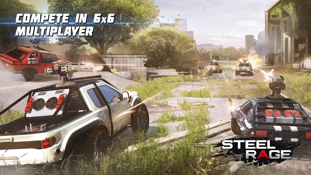 Steel Rage: Mech Cars PvP War, Twisted Battle 2021 screenshot 1